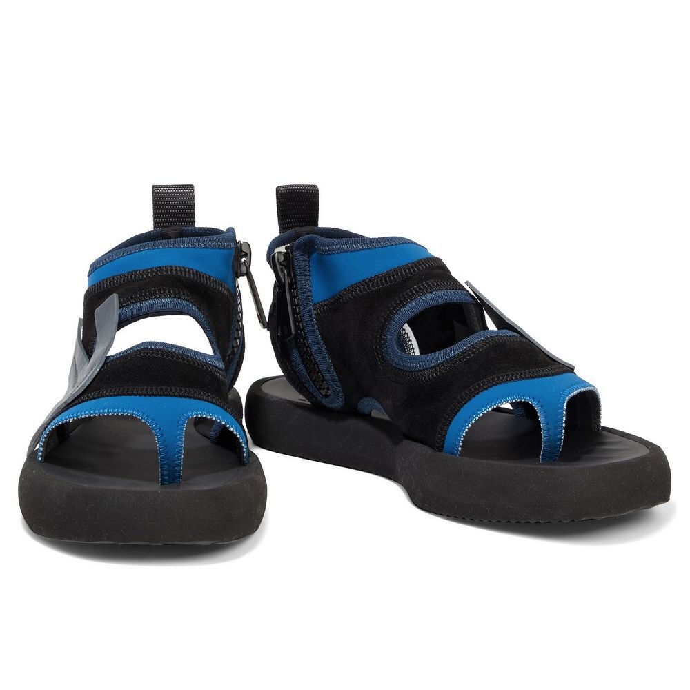 Off-White Blå Neopren Dame Sandal