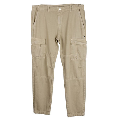 Comme Des Fuckdown Beige bomuldsbukser til mænd