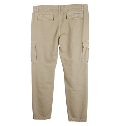 Comme Des Fuckdown Beige bomuldsbukser til mænd