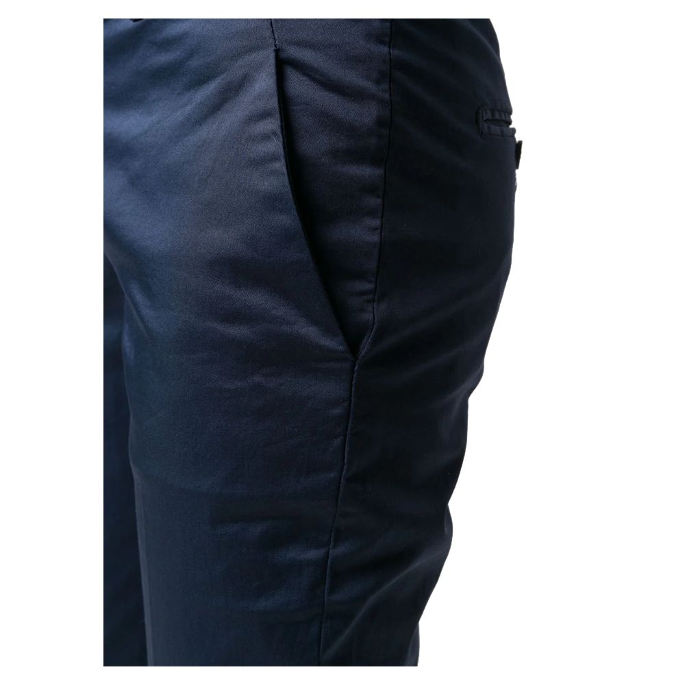 Dondup Blue Cotton Jeans &amp; Bukser