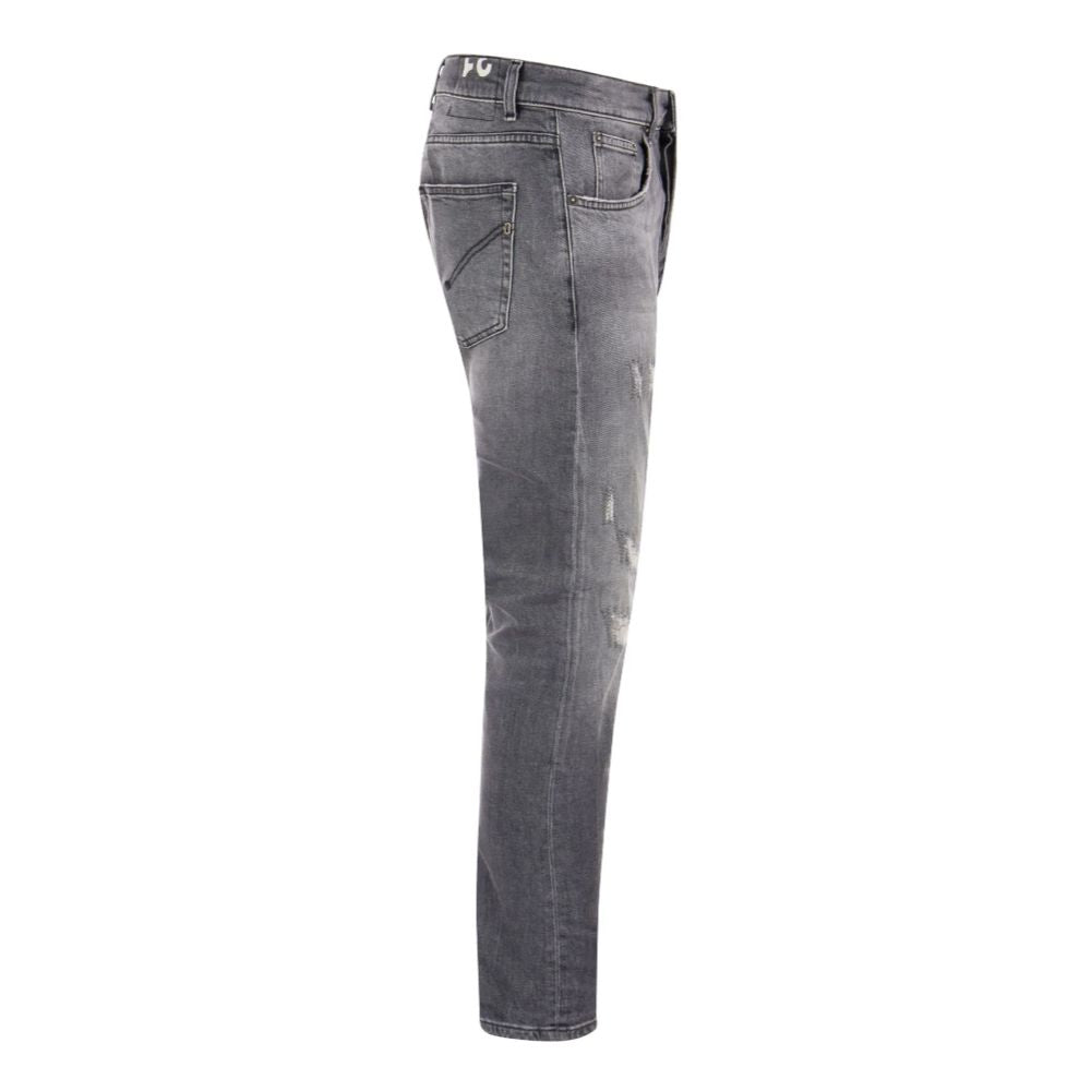 Dondup Chic Grå Dian Jeans med Distressed Detailing