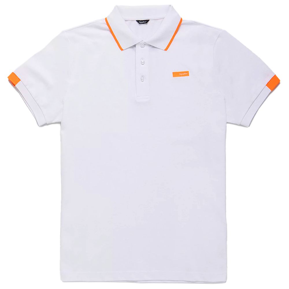 Refrigiwear Elegant poloshirt med kontrastkrave