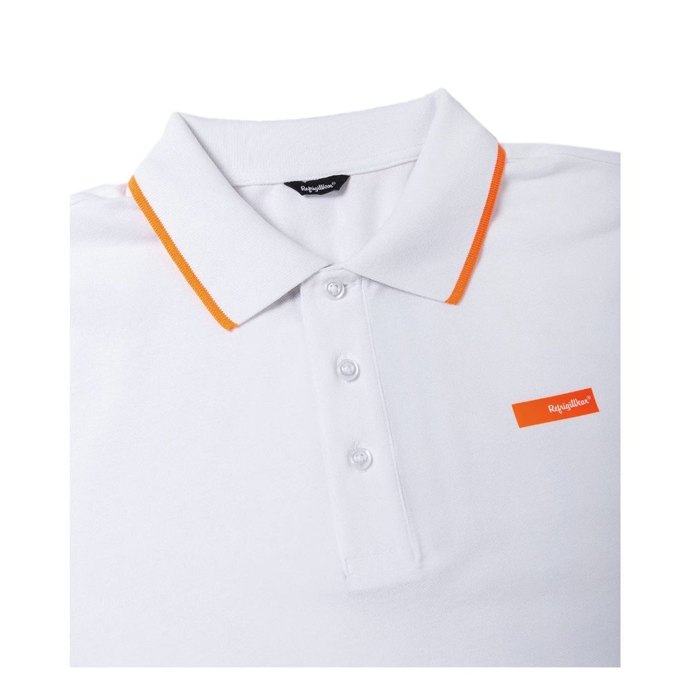 Refrigiwear Elegant poloshirt med kontrastkrave