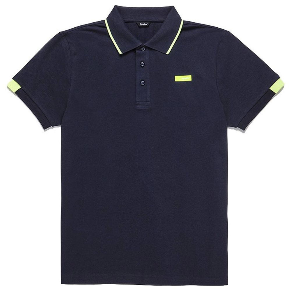 Refrigiwear Elegant bomuld poloshirt med kontrast accenter