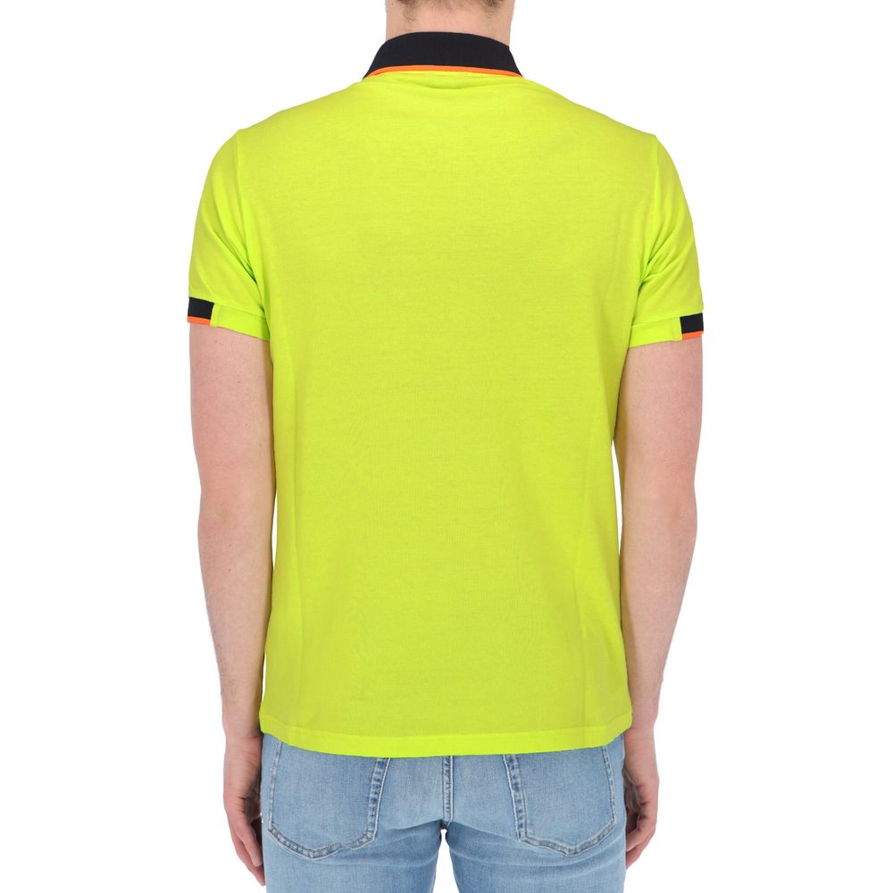 Refrigiwear Sunshine Yellow Bomuld Polo med kontrast accenter