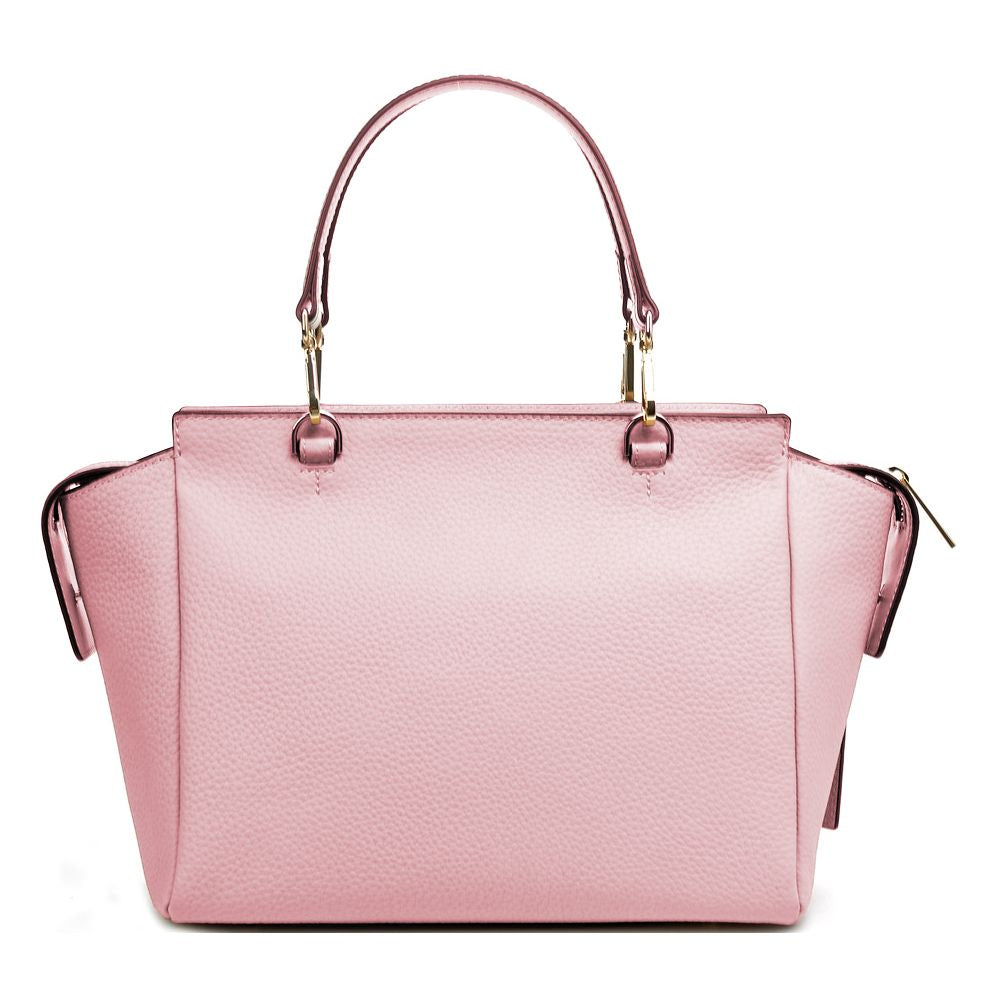 Baldinini Trend Pink Kalveskind Dame Håndtaske