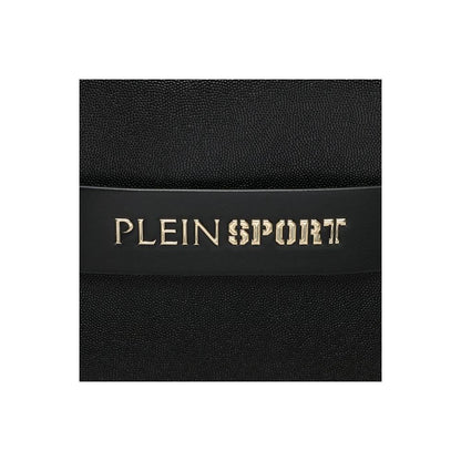 Plein Sport Chic Ebony Tote med sølvlogodetaljer