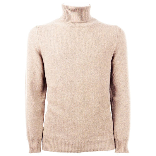 Emilio Romanelli Beige Cashmere Sweater til mænd