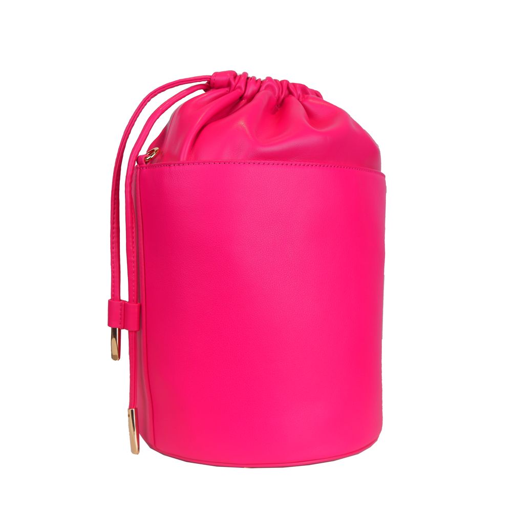 Ungaro Fuchsia Elegance Læder Bucket Bag