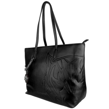 Plein Sport Black Polyethylene Women Shoulder Bag