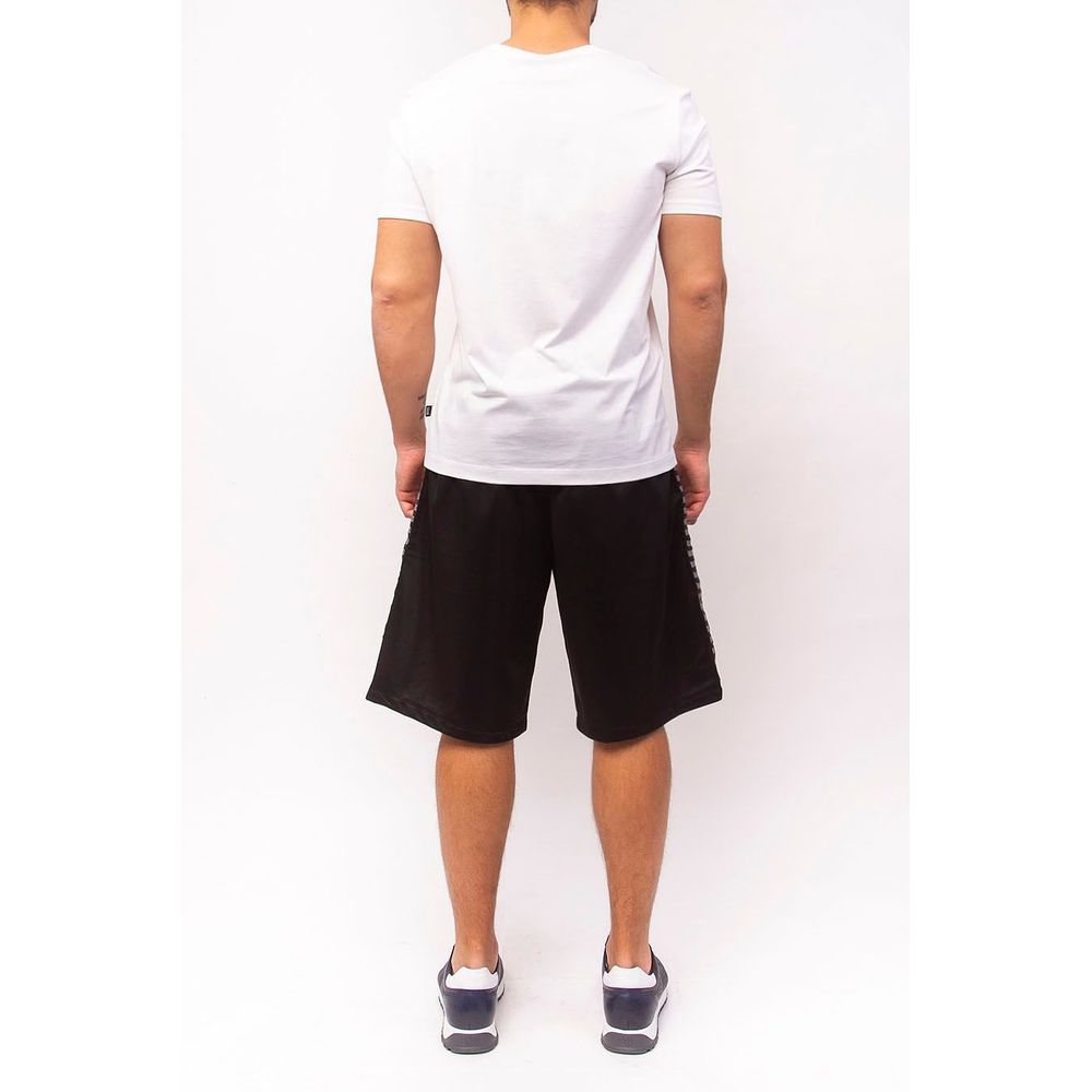 Bikkembergs elegante jubilæumsstribede bermudashorts