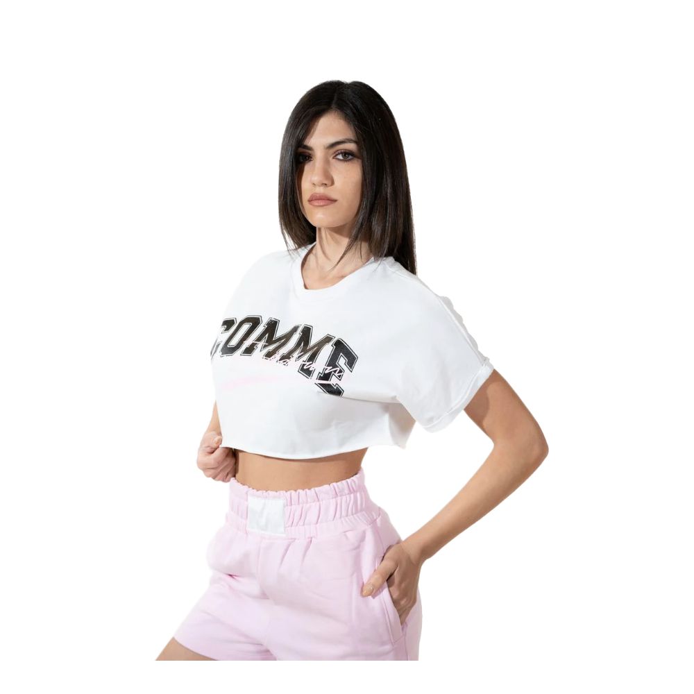 Comme Des Fuckdown Chic Stretch Bomuld Logo Shorts