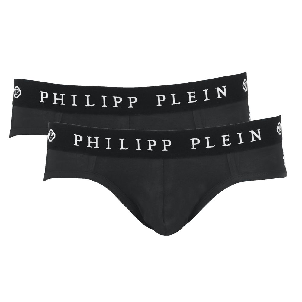 Philipp Plein sort bomuld mænd Boxer Short Pack