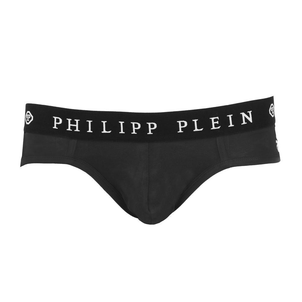 Philipp Plein sort bomuld mænd Boxer Short Pack