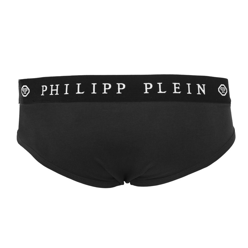 Philipp Plein sort bomuld mænd Boxer Short Pack