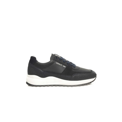 Cerruti 1881 blå kohud sneaker til mænd