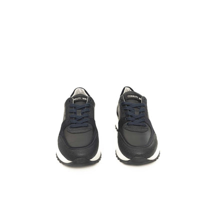 Cerruti 1881 blå kohud sneaker til mænd