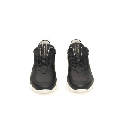 Cerruti 1881 blå kohud sneaker til mænd