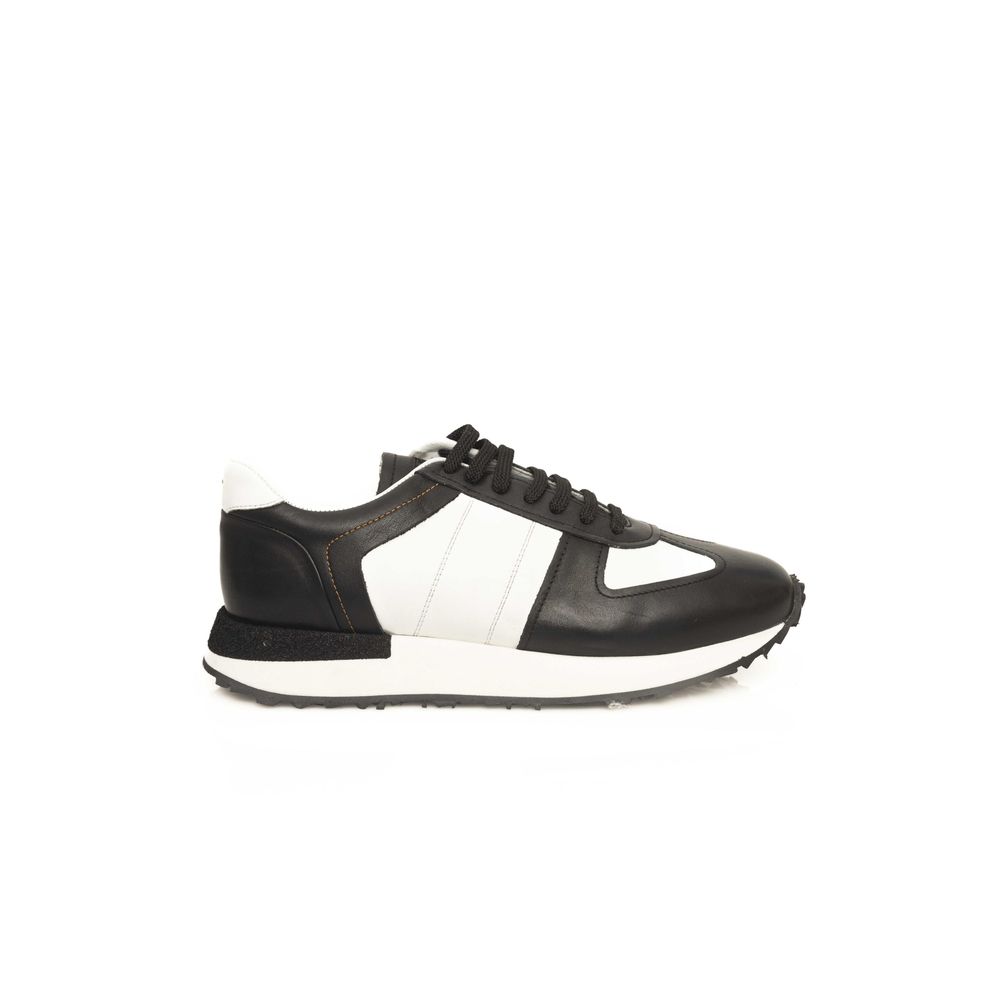 Cerruti 1881 Sort Kalveskinds Herre Sneaker