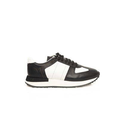 Cerruti 1881 Sort Kalveskinds Herre Sneaker