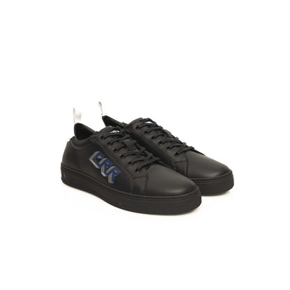 Cerruti 1881 Sort Læder Herre Sneaker