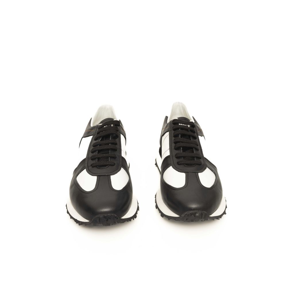 Cerruti 1881 Sort Kalveskinds Herre Sneaker