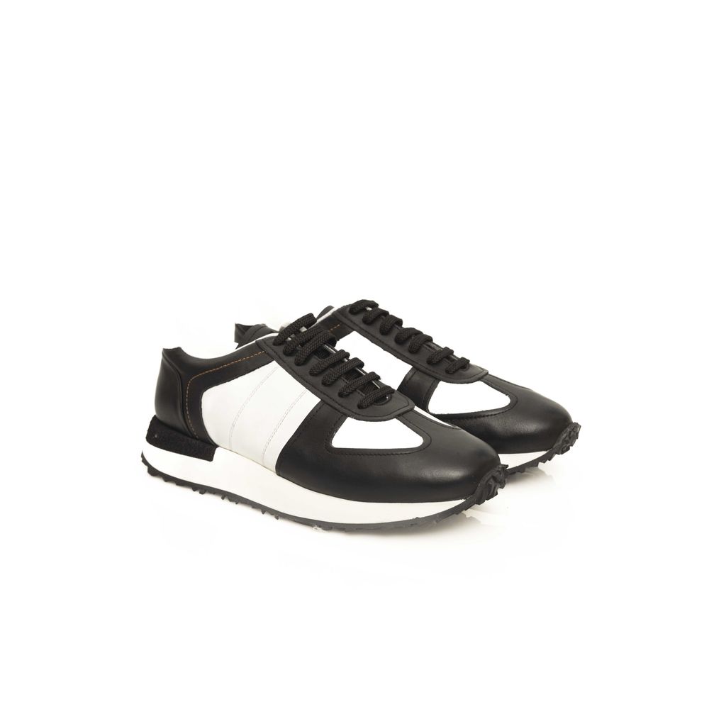 Cerruti 1881 Sort Kalveskinds Herre Sneaker