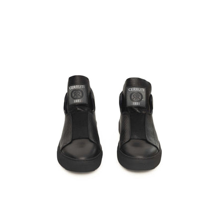 Cerruti 1881 Sort Kalveskinds Herre Sneaker