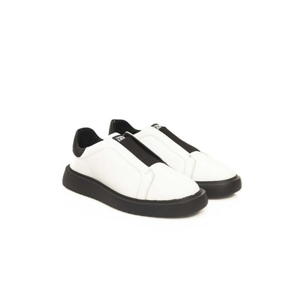 Cerruti 1881 Hvid Kalveskinds Herre Sneaker