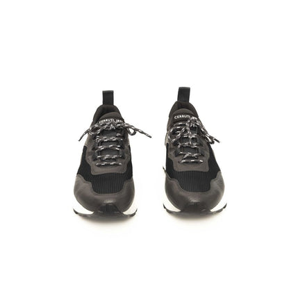 Cerruti 1881 Grå Læder Sneaker til mænd