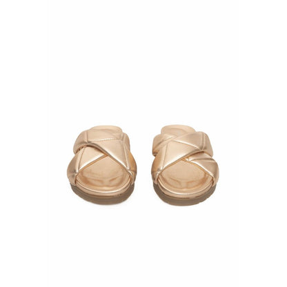 Cerruti 1881 Beige Fåreskindssandaler til Kvinder