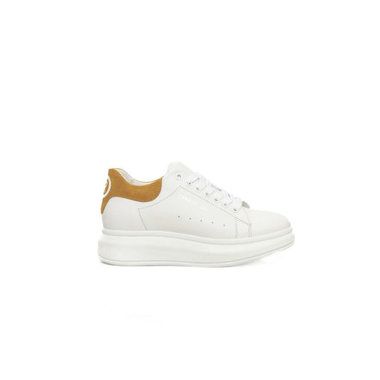 Cerruti 1881 Hvid Læder Dame Sneaker