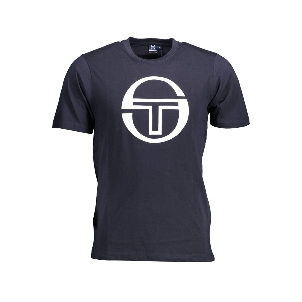 Sergio Tacchini blå T-shirt i bomuld