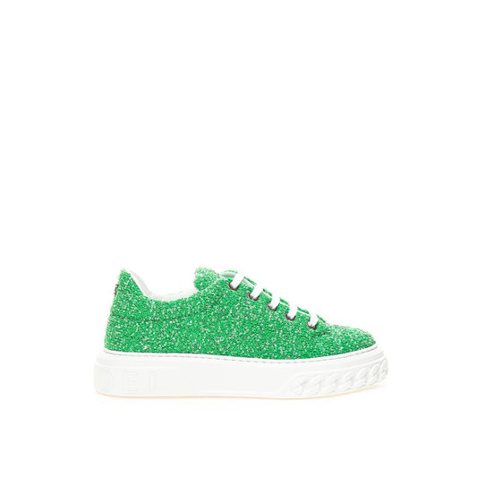 Casadei Emerald Elegance læder sneakers