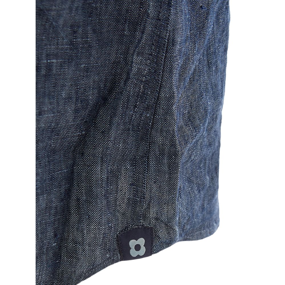 Lardini Elegant Flax Blue Shirt til mænd