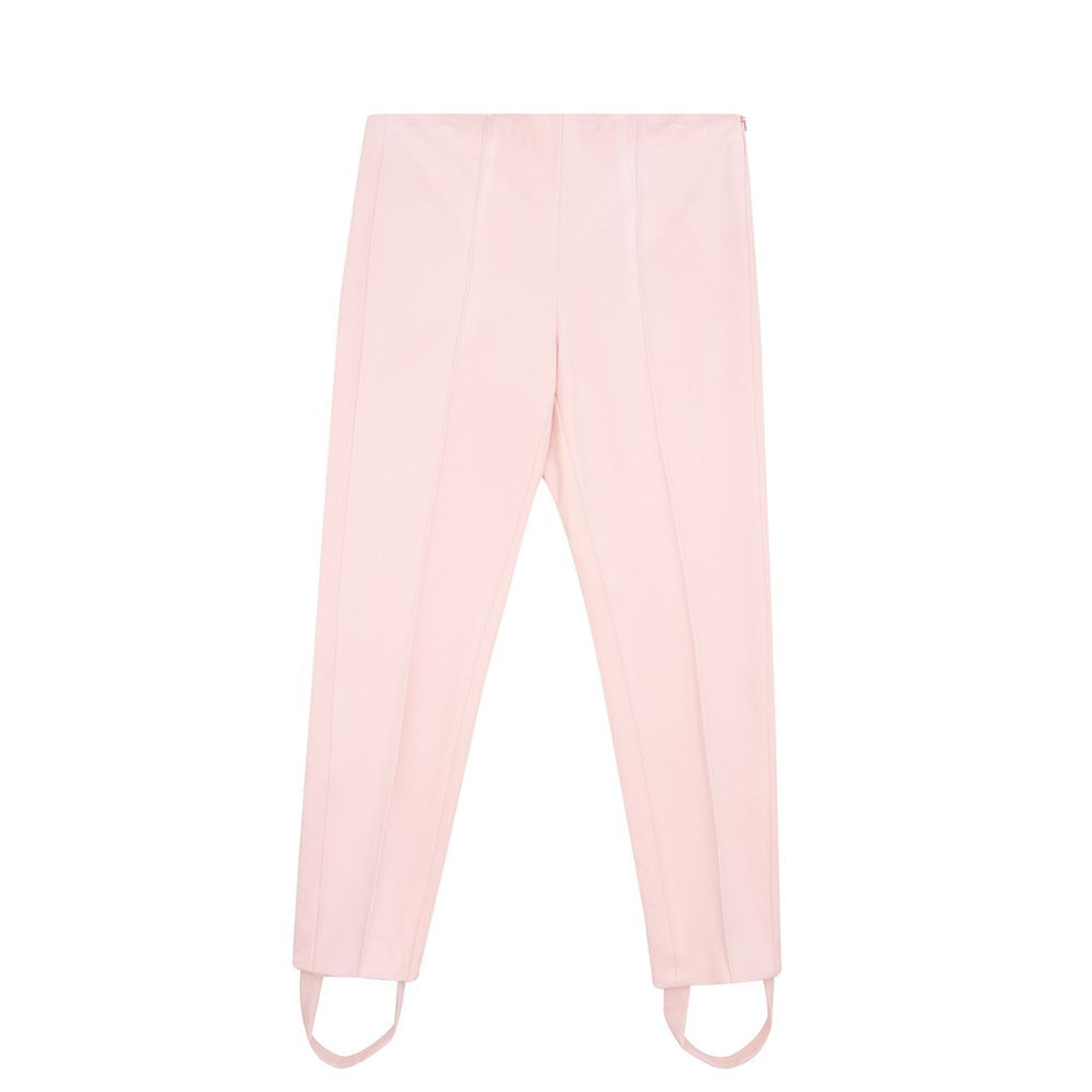 Lardini Elegant Pink Viscose Bukser til Chic Style