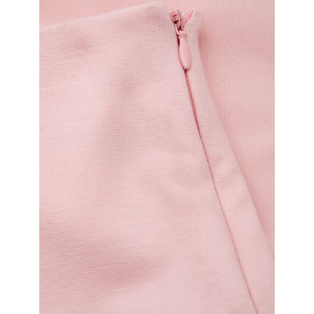 Lardini Elegant Pink Viscose Bukser til Chic Style