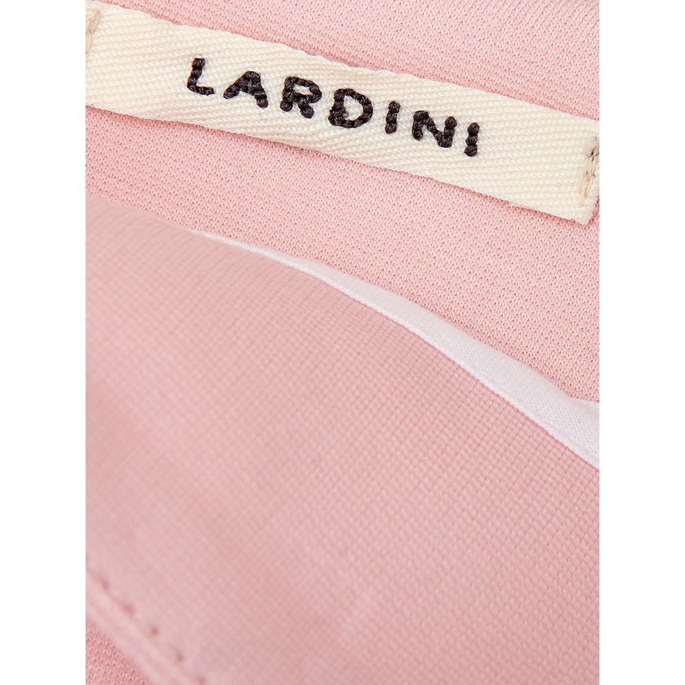 Lardini Elegant Pink Viscose Bukser til Chic Style