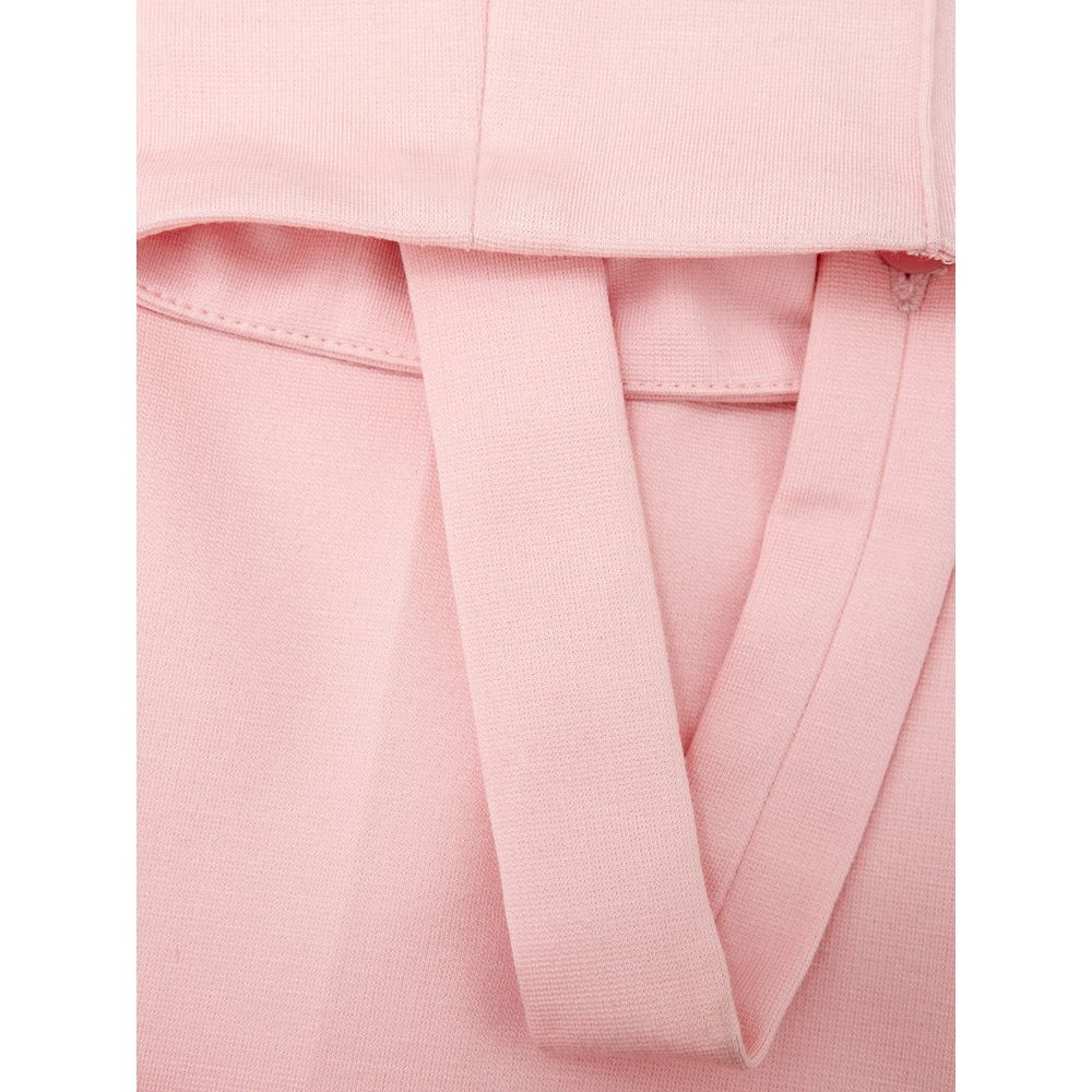 Lardini Elegant Pink Viscose Bukser til Chic Style