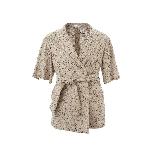 Lardini Chic beige hørjakke