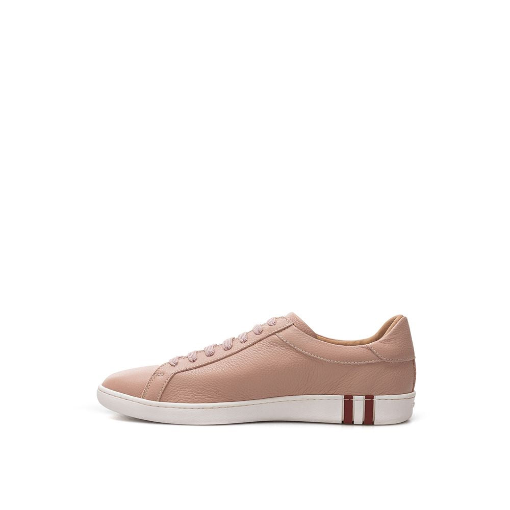 Bally Pink Leather Sneaker