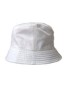 Dolce & Gabbana Hvid Bomuld Cap Bucket Capello Hat Mænd