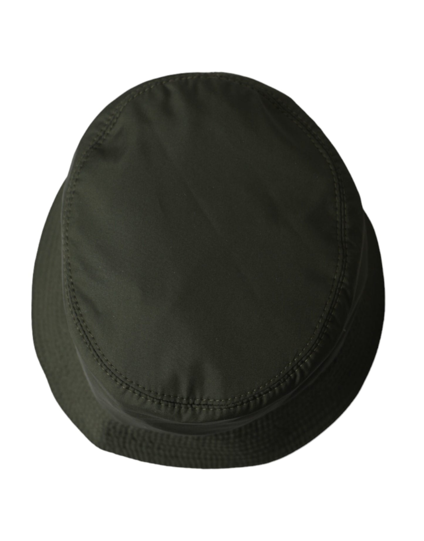 Dolce &amp; Gabbana Army Green Polyester Cap Bucket Hat Mænd