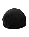 Dolce & Gabbana Black Corduroy Crown Newsboy Hat Mænd