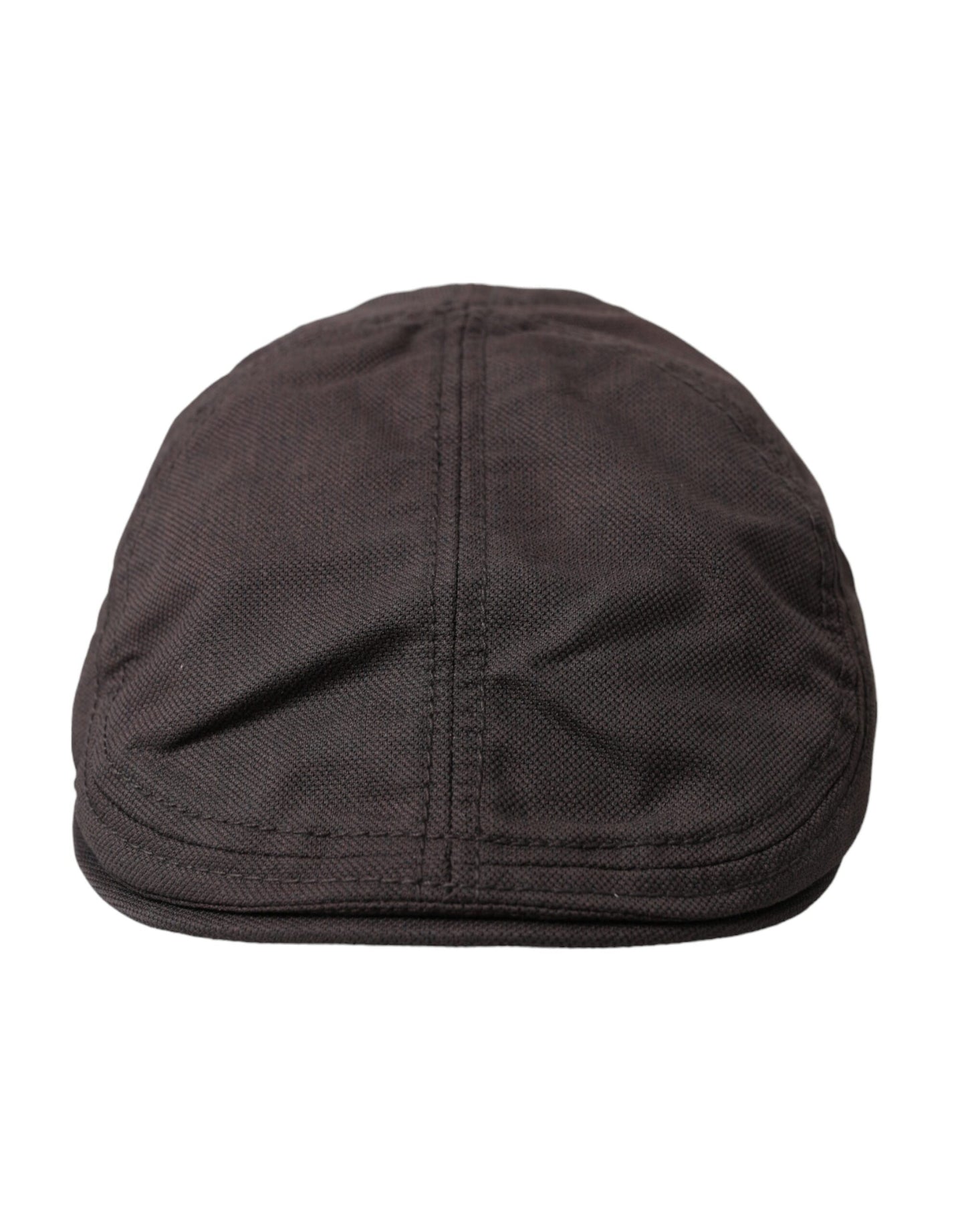 Dolce &amp; Gabbana Brown Nylon Cloth Newsboy Hat Mænd