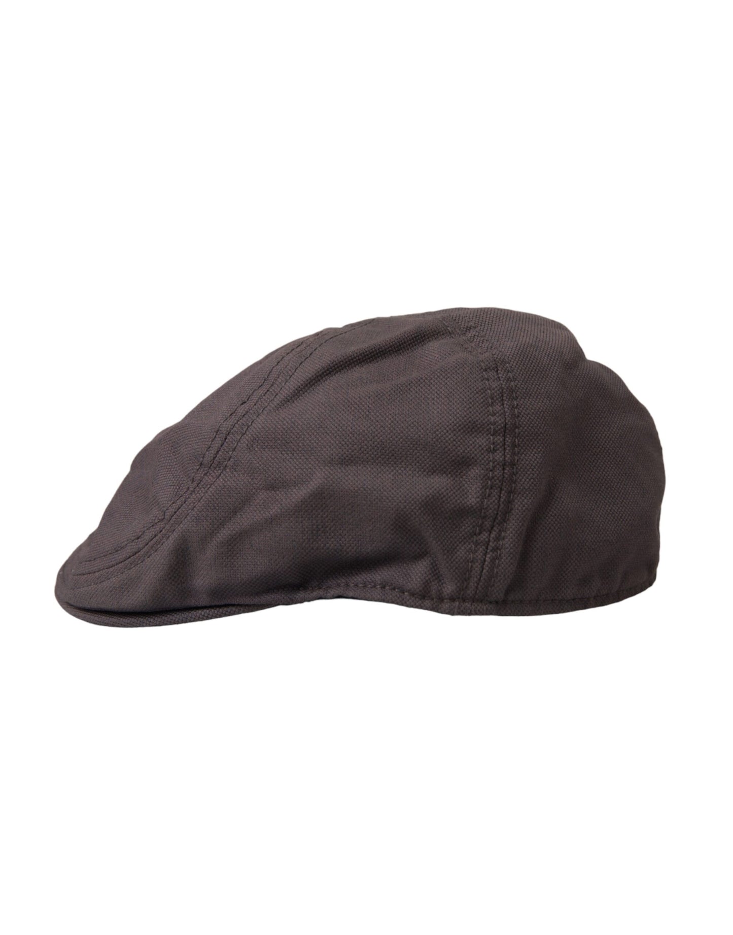 Dolce &amp; Gabbana Brown Nylon Cloth Newsboy Hat Mænd