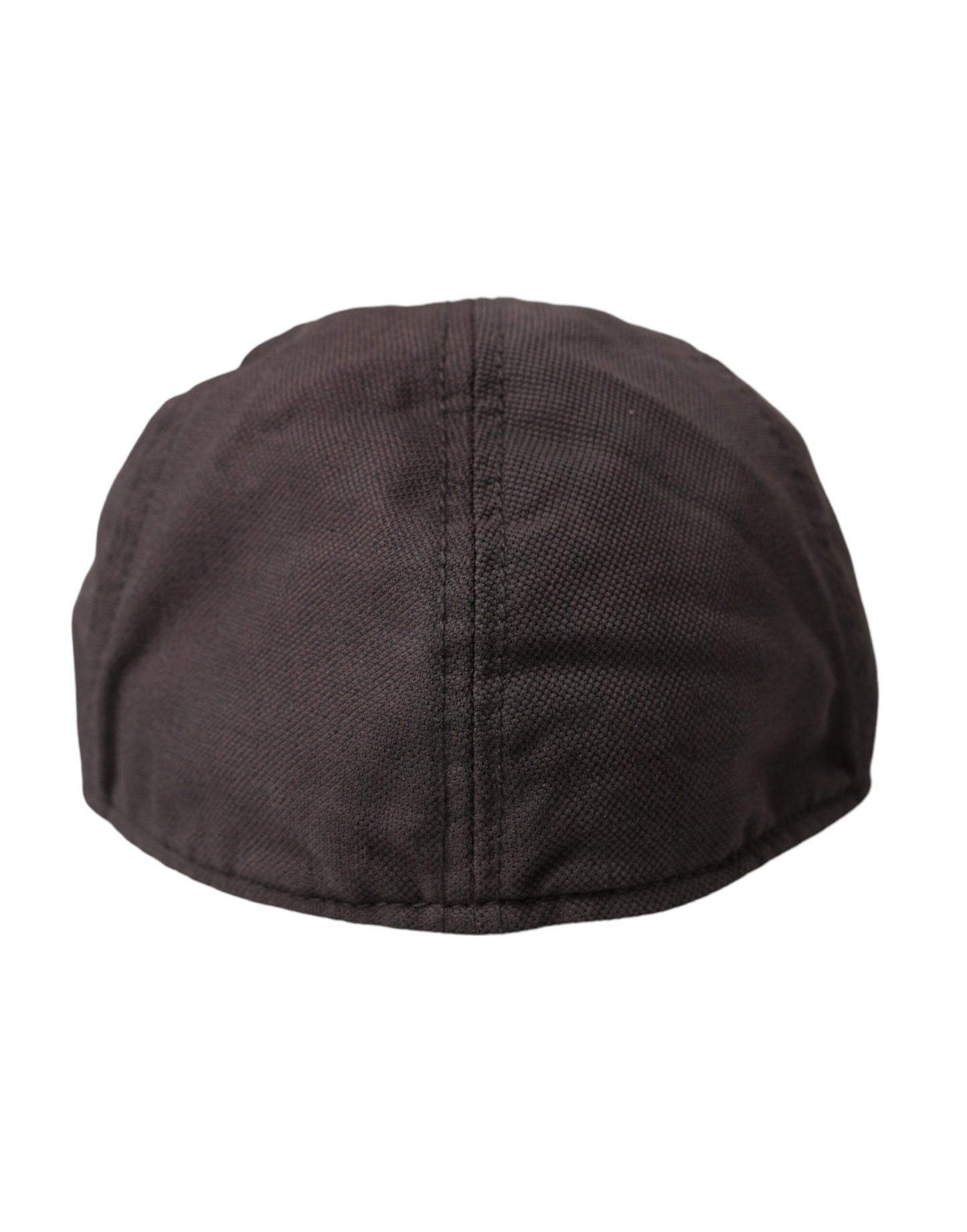 Dolce &amp; Gabbana Brown Nylon Cloth Newsboy Hat Mænd