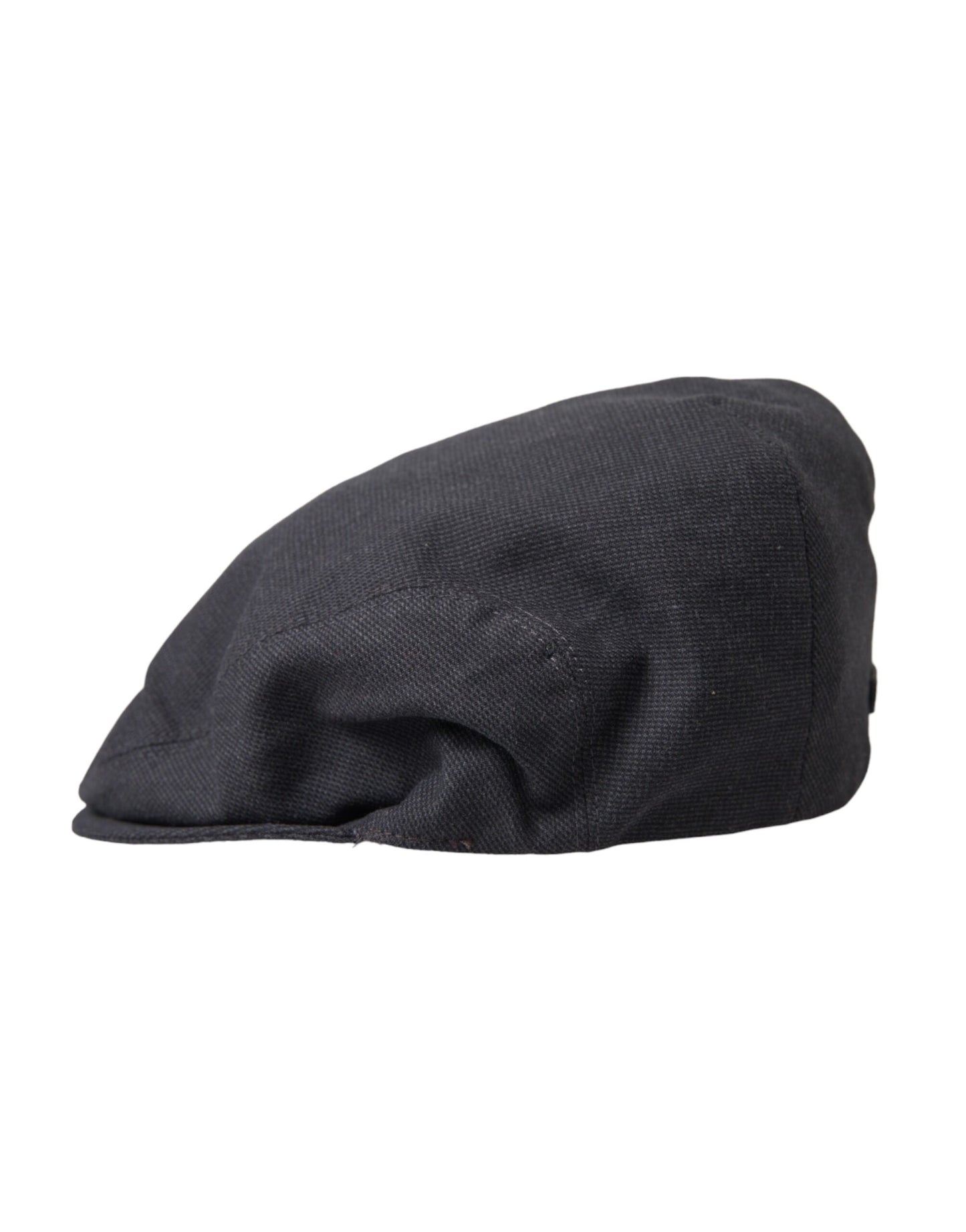 Dolce &amp; Gabbana Grå Bomuldsklud Newsboy Hat Mænd