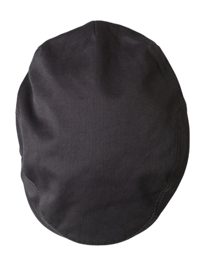 Dolce &amp; Gabbana Grå Bomuldsstof Avisboy Hat Herre