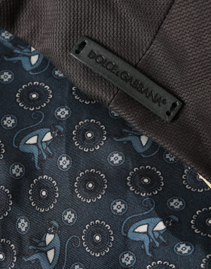 Dolce &amp; Gabbana Grå Bomuldsstof Avisboy Hat Herre